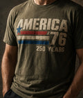 Retro America 250yrs t-shirt
