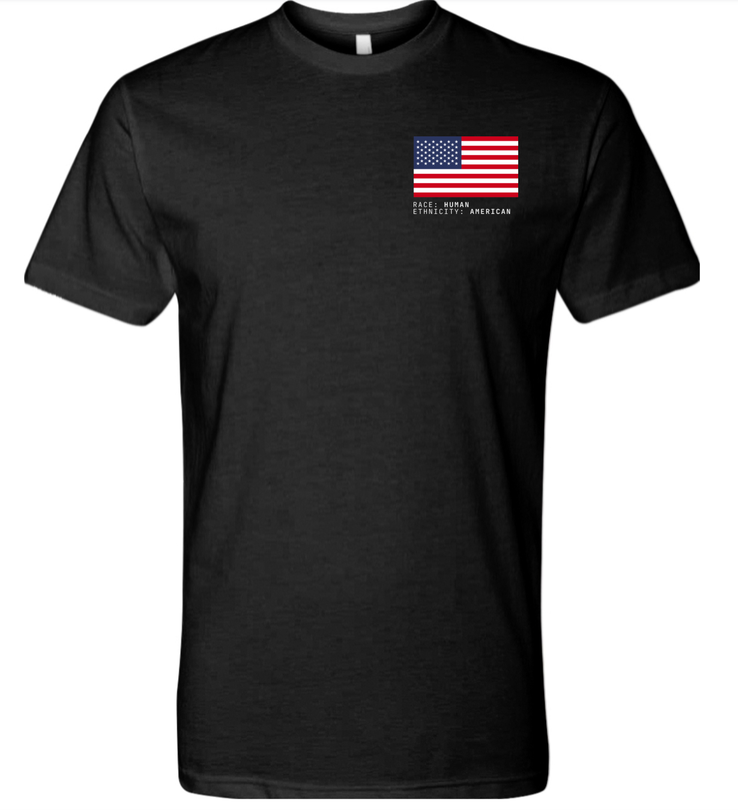 Human Race, American Ethnicity t-shirt